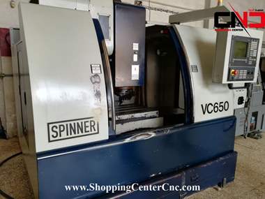 فرز سی ان سی سه محور Spinner vc650 ساخت المان